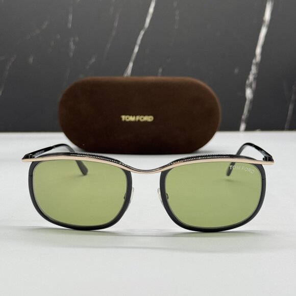 NEW TOM FORD MARCELLO TF419 05N BLACK UNISEX SUNGLASSES TOM FORD FT0419 05N main image 6